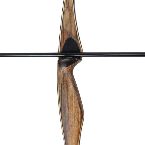 Topbows Sparrow 54 بوصة القوس الطويل التقليدي 20-35LBs رسم الوزن قطعة واحدة Longbow Recurve BowRight Hands للمبتدئين النساء المراهقات in Kuwait
