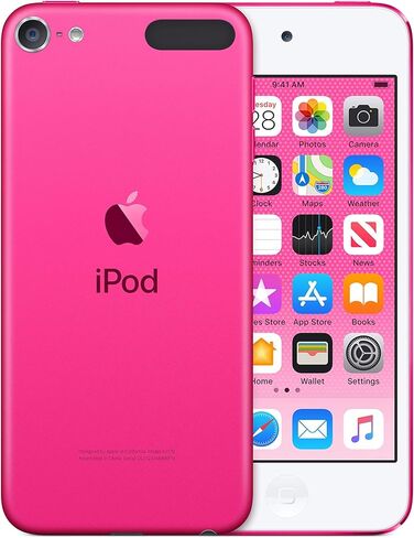 Apple iPod Touch (128GB) (7th Generation) - Pink (Renewed) in Saudi Arabia