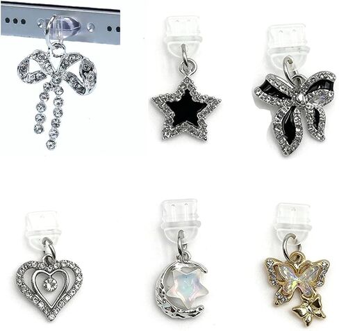 Dust Plug Charm Type C for iphone Kindle Colorsoft Paperwhite Accessories 2025, USB C Dust Plug for Kindle Accessories, Charm Bookish Items for E-reader Lovers Gifts in Saudi Arabia