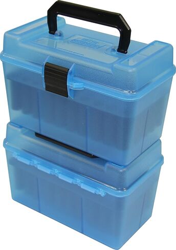 MTM H50-XL Deluxe Handled 50-Round Rifle Ammo Case Box 270 300 WSM 338 Lapua in Saudi Arabia