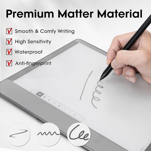Screen Protector for 10.2" Kindle Scribe 1st Generation 2024/2022 Release, Boox Note Air, TouchPad D10, Anti-Glare, Paper-Feeling Film Writing Premium Screen Protector (Matte) in Saudi Arabia