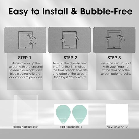 Screen Protector for 10.2" Kindle Scribe 1st Generation 2024/2022 Release, Boox Note Air, TouchPad D10, Anti-Glare, Paper-Feeling Film Writing Premium Screen Protector (Matte) in Saudi Arabia