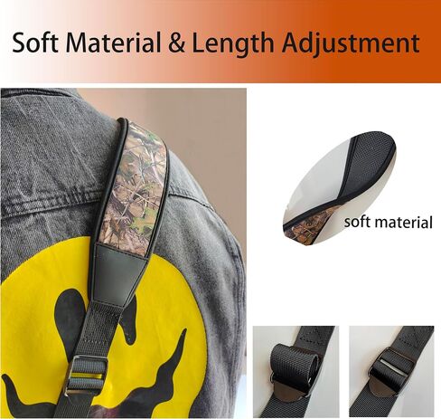 Two Point Sling with Swivels and Comfortable Neoprene Padded Rifle Sling for Hunting Outdoor in Saudi Arabia