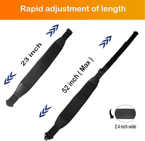 Two Point Sling with Swivels and Comfortable Neoprene Padded Rifle Sling for Hunting Outdoor in Saudi Arabia