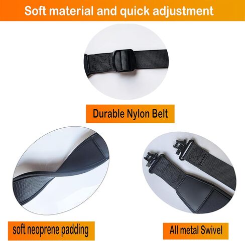 Two Point Sling with Swivels and Comfortable Neoprene Padded Rifle Sling for Hunting Outdoor in Saudi Arabia