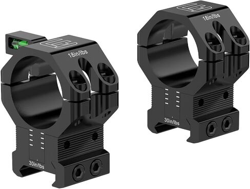 حلقات نطاق Picatinny دقيقة من WestHunter Optics مع تعديل 120 MOA، أنبوب 1 بوصة 30 مم 34 مم قابل للتعديل مع مستوى الفقاعات in Kuwait