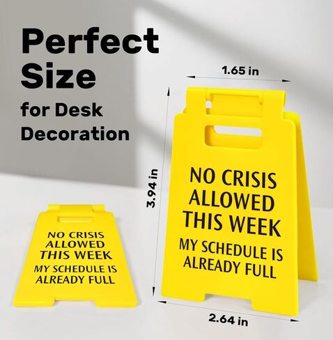 لافتة مكتب لتوقعات العمل - ديكور مكتب مضحك مع فكاهة ساخرة، ملحق مساحة عمل للعمل، هدية رائعة لزملاء العمل، لافتة للضحك اليومي in Kuwait