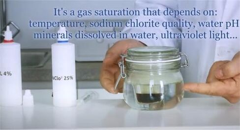 Chlorine Dioxide Solution CDS Kit | 100ml Hydrochloric Acid 4% (HCl) : 100ml Sodium Hypochlorite 25% in Saudi Arabia