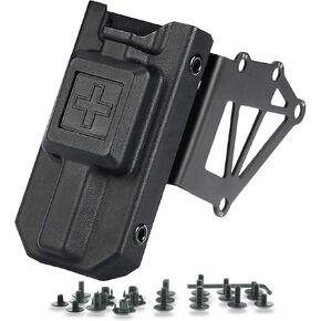 Tactical Holster Adapter Tourniquet Holder Mount, for Qls Quick Locking System Plate and Fork & Safari Holsters Standard 3-Hole Use in Saudi Arabia