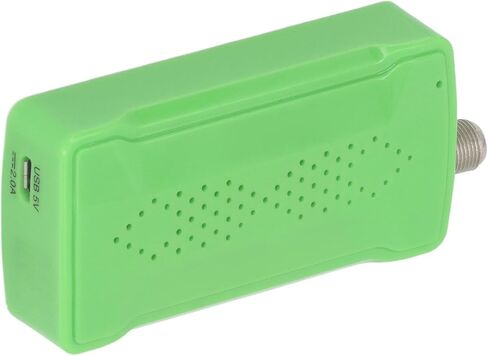 WALFRONT Satellite Finding Device, Compact ABS VCM Demodulator with LED Lights, Ideal for DVB S Satellite Tracking and Signal Optimization in Saudi Arabia