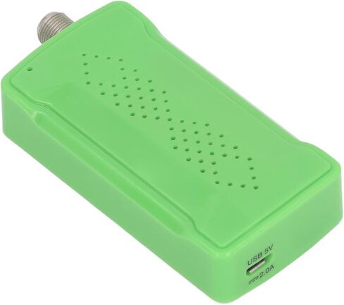 WALFRONT Satellite Finding Device, Compact ABS VCM Demodulator with LED Lights, Ideal for DVB S Satellite Tracking and Signal Optimization in Saudi Arabia
