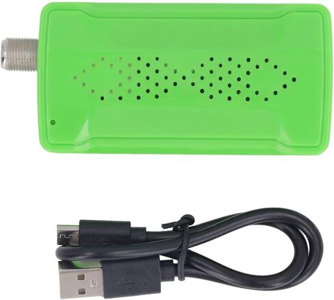 WALFRONT Satellite Finding Device, Compact ABS VCM Demodulator with LED Lights, Ideal for DVB S Satellite Tracking and Signal Optimization in Saudi Arabia