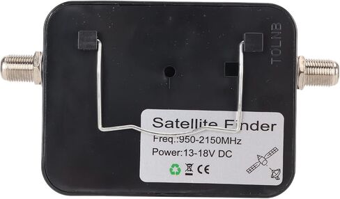 SUNGOOYUE Digital Satellite Signal Finder, 950-2150MHz Frequency Range, ABS Construction, C and Ku Band Compatible, with LNB to REC Connector, Professional Installation Tool in Saudi Arabia