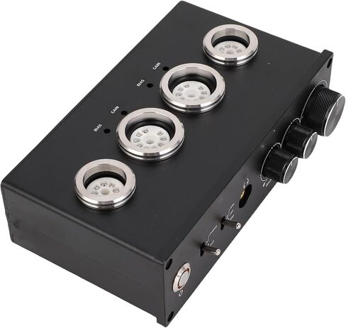 Electronic Tube Phono Preamp 3.5mm Earphone Jack Treble Bass Control Stereo Turntable Preamplifier for MM MC Record Player Home HiFi Speaker (US Plug 100‑240V) in Saudi Arabia