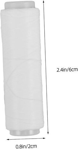 Milisten Stretchy Fishing Bait Line 2PCS Elastic Invisible Thread for Sea Fishing Monofilament Material Secure Bait Attachment for Anglers and Crafting in Saudi Arabia