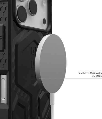 حافظة URBAN ARMOR GEAR UAG مصممة لهاتف iPhone 17 Pro، Monarch Pro - متوافقة مع الغطاء الواقي من الدرجة العسكرية MagSafe، Kevlar Mallard in Saudi Arabia