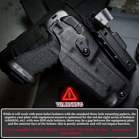 Tactical Holster Adapter Tourniquet Holder Mount, for Qls Quick Locking System Plate and Fork & Safari Holsters Standard 3-Hole Use in Saudi Arabia