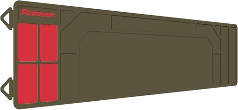 Raiseek Rifle Shotgun Cleaning Mat, Anti-Slip Magnetic Gun Maintenance Mat, Rubberized Repair Mat 36" x 10" in Kuwait