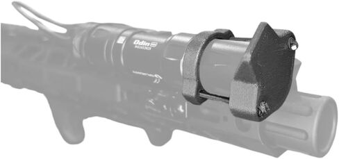 غطاء خفيف للمصابيح الكاشفة المثبتة على الأسلحة | غطاء عدسة البندقية متوافق مع Surefire/Streamlight/Olight/Cloud Defense (صغير + طوق سلكي) in Kuwait