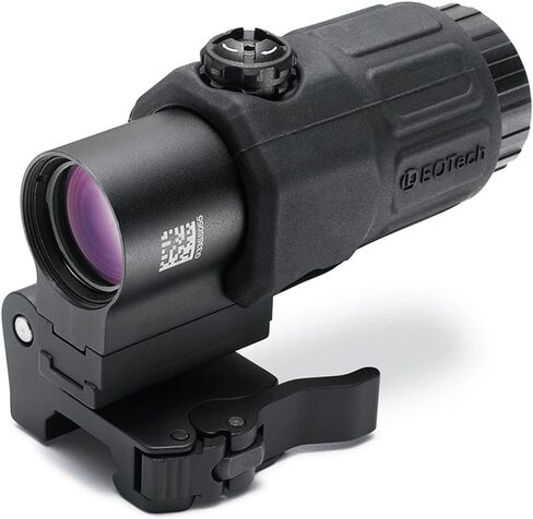 مكبر الطاقة EOTECH G33 3، قطع الاتصال السريع، حامل التبديل إلى الجانب (STS)، لمسة نهائية سوداء in Kuwait