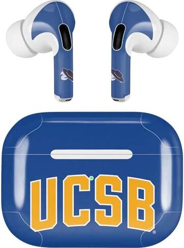 غلاف صوتي من Skinit متوافق مع AirPods Pro الجيل الثاني - تصميم مرخص رسميًا من جامعة كاليفورنيا - سانتا باربارا UCSB in Saudi Arabia