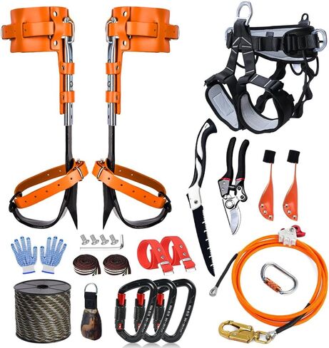Tree Climbing Gear - Tree Climbing Spikes,for Hunting, Fruit Picking,Climbers of tree climbing equipment in Kuwait