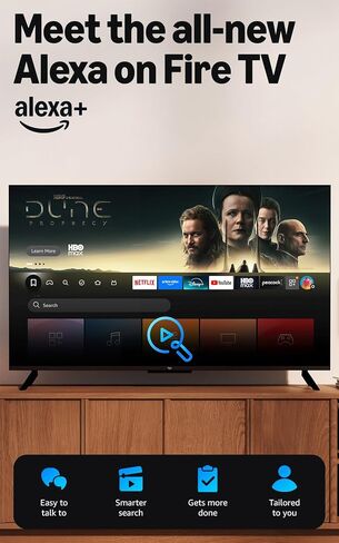 Amazon Fire TV 43" 4-Series (newest model) with Fire TV Soundbar in Saudi Arabia