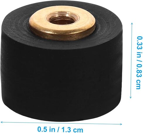 POPETPOP 2pcs Cassette Tape Machine Accessories Pinch Roller for Recorder Replacement Roller for Video Rubber in Saudi Arabia