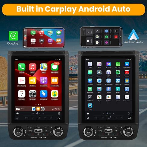 Junsun 4+64G Android Radio Stereo for Ford F150 2015-2021 with 12.1inch Touch Screen Qualcomm 6125 Wireless CarPlay Android Auto DSP Bluetooth GPS Navitation in Saudi Arabia