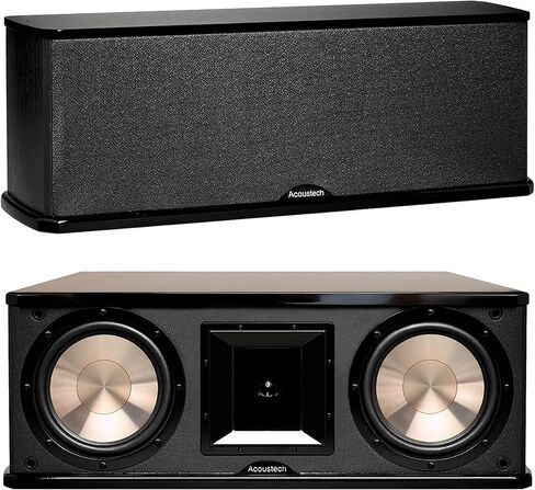 مكبر صوت BIC America PL-28II 225W 2-Way Slim 8 بوصة مع مكبر صوت بوق وحامل حائط - أسود in Saudi Arabia