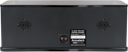 مكبر صوت BIC America PL-28II 225W 2-Way Slim 8 بوصة مع مكبر صوت بوق وحامل حائط - أسود in Saudi Arabia