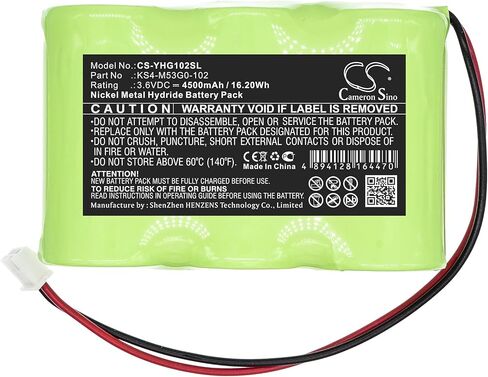استبدال بطارية WOLWES لـ Yamaha P/N: KS4-M53G0-101، KS4-M53G0-102، KS4-M53G0-200، N3000CR-3YA، وحدات تحكم الروبوت RCX144، RCX40، RCX40 in Kuwait