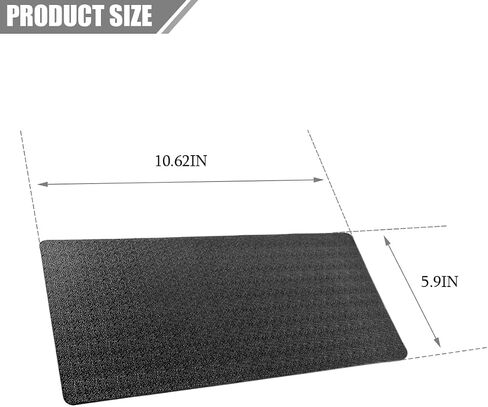 Car Dashboard Non Slip Mat, Anti Slide Multifunctional Sticky Fixate Gel Dash Pad, Washable Reusable Automotive Smartphone Sunglasses Keys Gripping Mat, Universal Fit (Dot Black) in Saudi Arabia