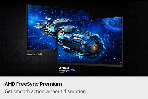 شاشة الألعاب سامسونج أوديسي G5 G53F QHD مقاس 27 بوصة، HDR10، معدل تحديث 200 هرتز، لوحة IPS، AMD FreeSync™ Premium، معادل أسود، مفتاح مصدر تلقائي، LS27FG53DENXZA in Saudi Arabia