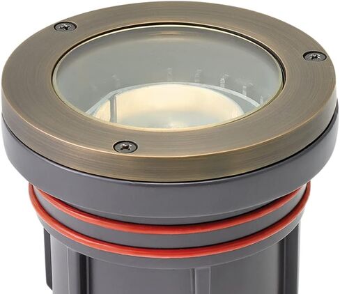 Hinkley Flat Top Well Light Variable Output Led 3000K Well Light, Low Voltage Matte Bronze in Kuwait