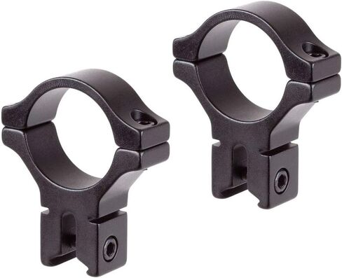 BKL 300 حلقات نطاق طويلة 0.6 بوصة - ارتفاع 0.979 بوصة - لأنابيب نطاق 30 مم - تناسب 3/8 بوصة أو 11 مم - أسود أو فضي غير لامع in Kuwait