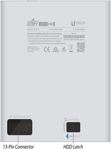 Ubiquiti UniFi Cloud Key Gen2 Plus (UCK-G2-PLUS)، نطاق فردي ومزدوج in Saudi Arabia