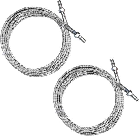 كابلات المعادل N372 مناسبة لطراز السيارات الدوارة SPO10 2-Post Lift استبدال BH7529-86، مجموعتان، 30 قدم in Saudi Arabia
