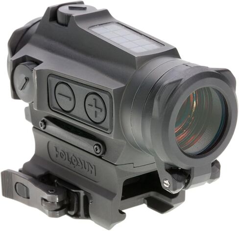 HOLOSUN HE403B-GR / HS403B 2 MOA Dot Micro Sight for Rifles - Shake-Awake Super LED Durable Waterproof Aluminum Sight with Multilayer Reflective Glass & 12 Brightness Settings - Red/Green Dot Options in Kuwait