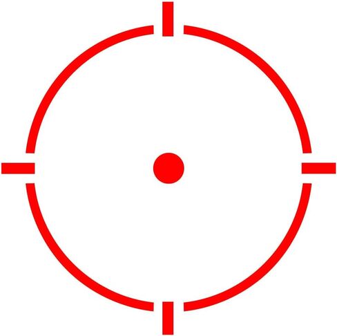 HOLOSUN HE403B-GR / HS403B 2 MOA Dot Micro Sight للبنادق - Shake-Awake Super LED متين من الألومنيوم المقاوم للماء مع زجاج عاكس متعدد الطبقات و12 إعداد سطوع - خيارات النقطة الحمراء/الخضراء in Kuwait