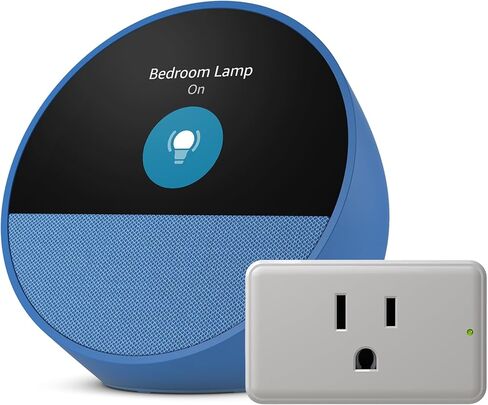 Echo Spot with Legrand Radiant Smart Plug in Saudi Arabia