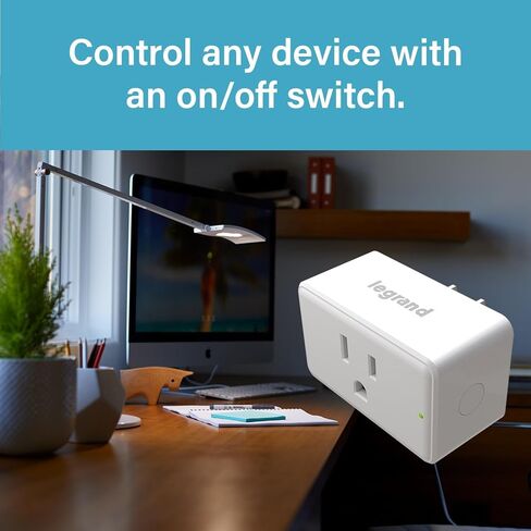 Echo Spot with Legrand Radiant Smart Plug in Saudi Arabia
