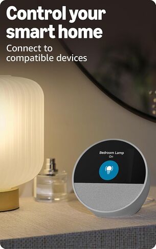 Echo Spot with Legrand Radiant Smart Plug in Saudi Arabia