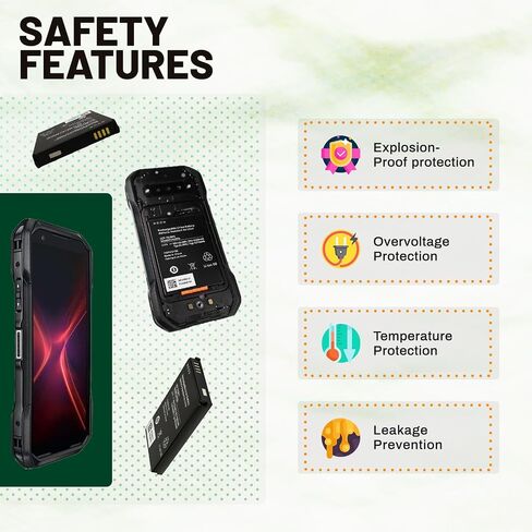 [4300mAh] SCP-76LBPS Battery, 2025 Upgraded Replacement Battery for E7200 DuraForce PRO 3 in Saudi Arabia