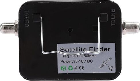 Signal Finder with LNB Connector and DB Level Control for Precise Signal Adjustment in Saudi Arabia