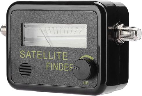 Signal Finder with LNB Connector and DB Level Control for Precise Signal Adjustment in Saudi Arabia