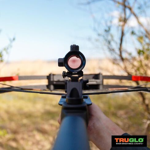 TRUGLO GOBBLE-STOPPER 30 مم 3-MOA تركيا للصيد نقاط مركزية مزدوجة اللون مع عدسات متعددة المغلفة، متوفرة باللون الأسود غير اللامع المؤكسد أو لمسة نهائية حقيقية in Saudi Arabia