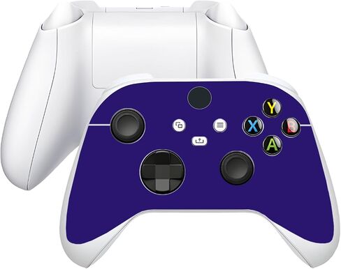 غلاف جلدي متوافق مع Xbox Series S، مجموعة كاملة من ملصقات الفينيل الواقية لوحدة التحكم في الألعاب ووحدة التحكم (وردي) in Kuwait