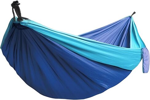 Camping Hammock for Outside Portable with Tree Straps, Tree Rope Hammock for Camping 56''X103'' Suits 1-2 Person Backpacking Essentials Gear in Saudi Arabia