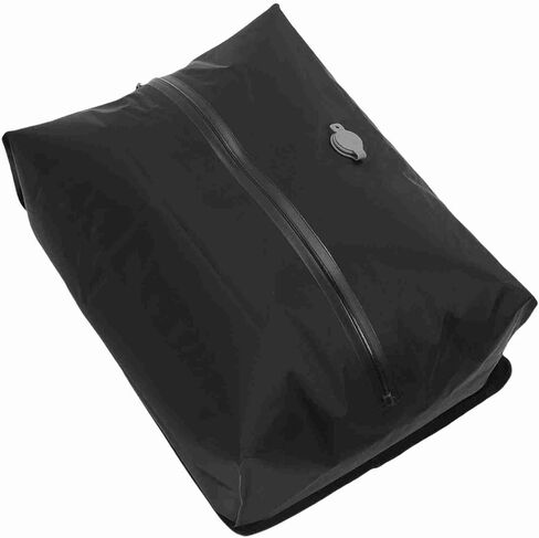 SUNGOOYUE 16L Travel Vacuum Bag, High Security Reusable TPU Compression Bag for Suitcase, Backpack, Space Saving, Easy to Use for Backpacking (Grey) in Saudi Arabia